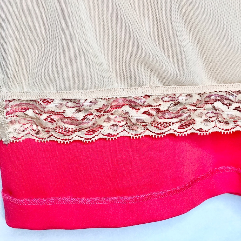 NYDJ Pink Dress Full Spandex Lining Size 10 - Picture 3 of 5